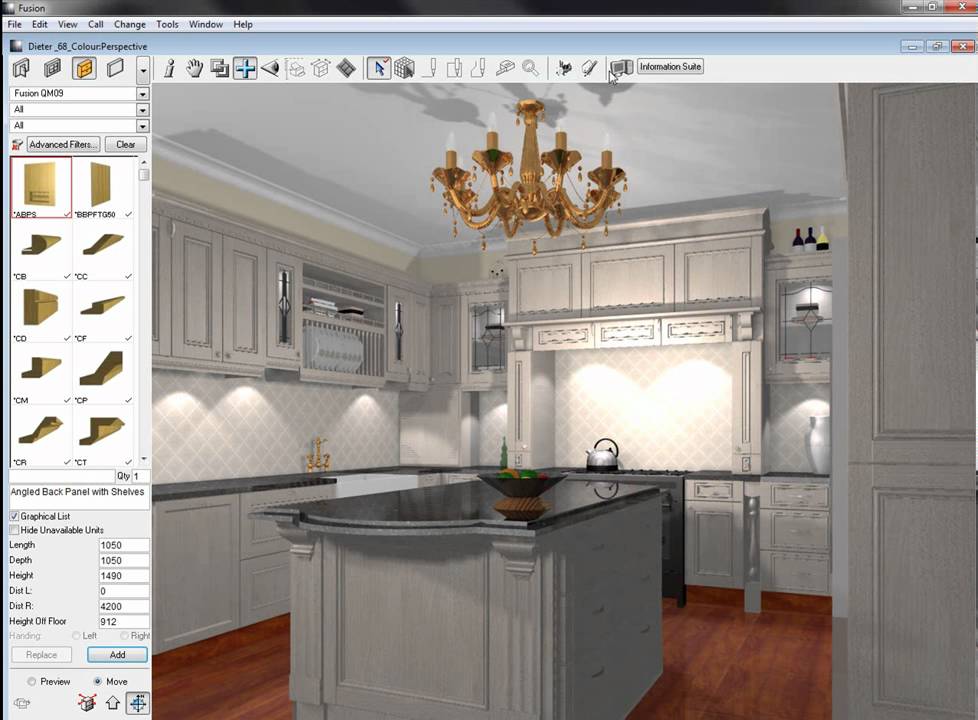 planit fusion kitchen design software